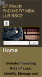 Mobile Screenshot of efmoody.com